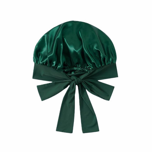 22 Momme Silk Sleep Cap with Ice Silk Band (T)